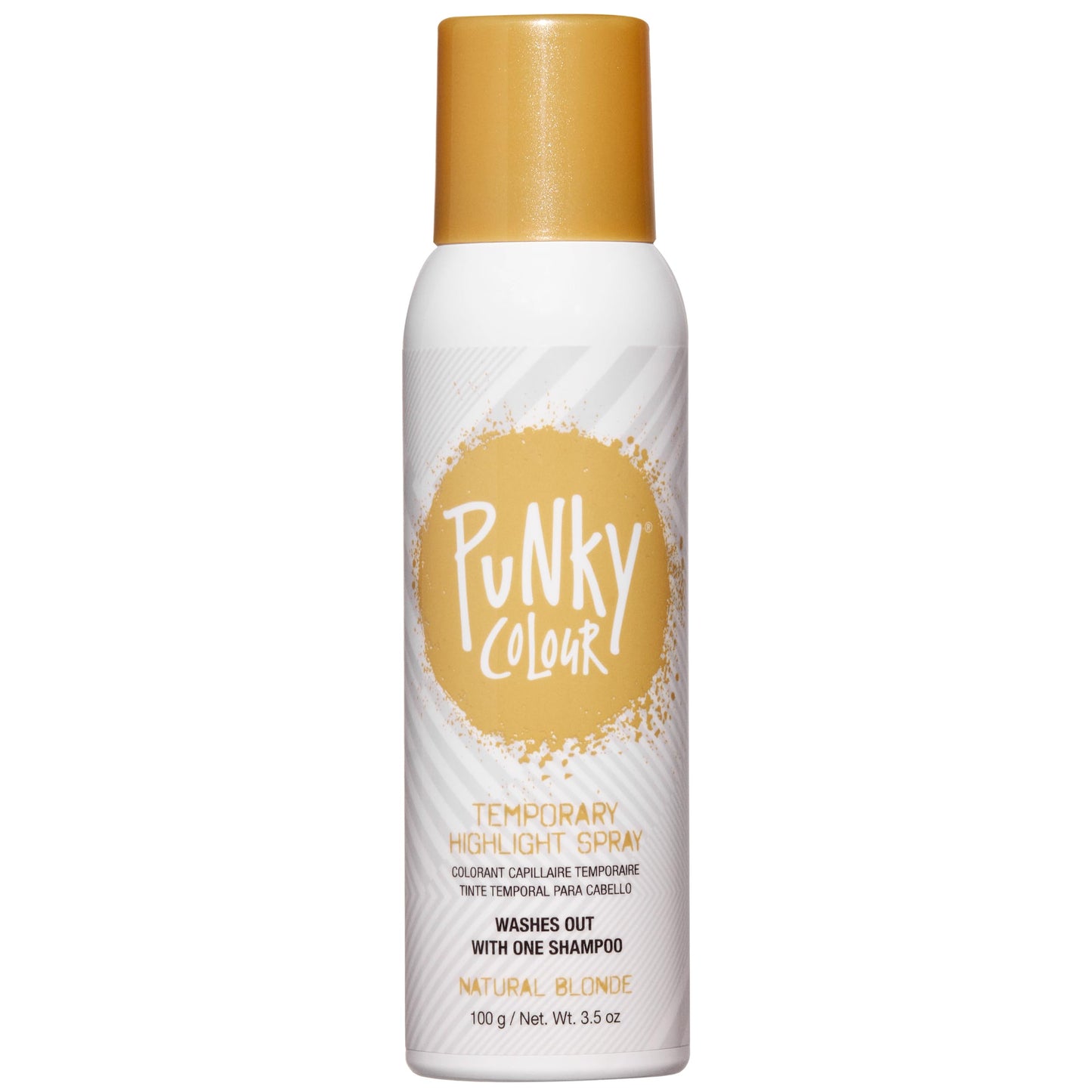 Punky, Temporary Hair Highlight Spray, Natural Blonde, 3.5 oz x 1 Pack