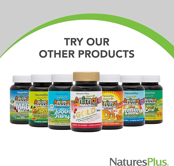 Nature's Plus Ape Kidgreenz Chewable Tablets, 90 Count