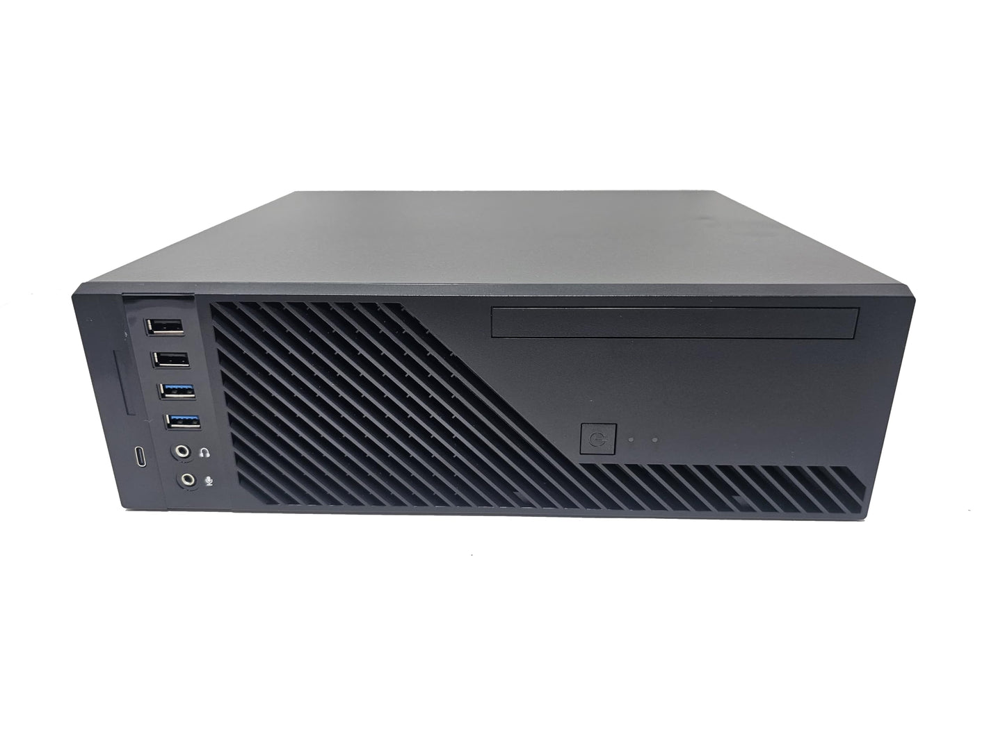 Inwin Cj712 Micro-Atx Chassis-8L Small Form Factor-Standard Flex Atx 265W Power Supply-Supports 3.5, 2.5 Hdd Bay-Front Ports Usb