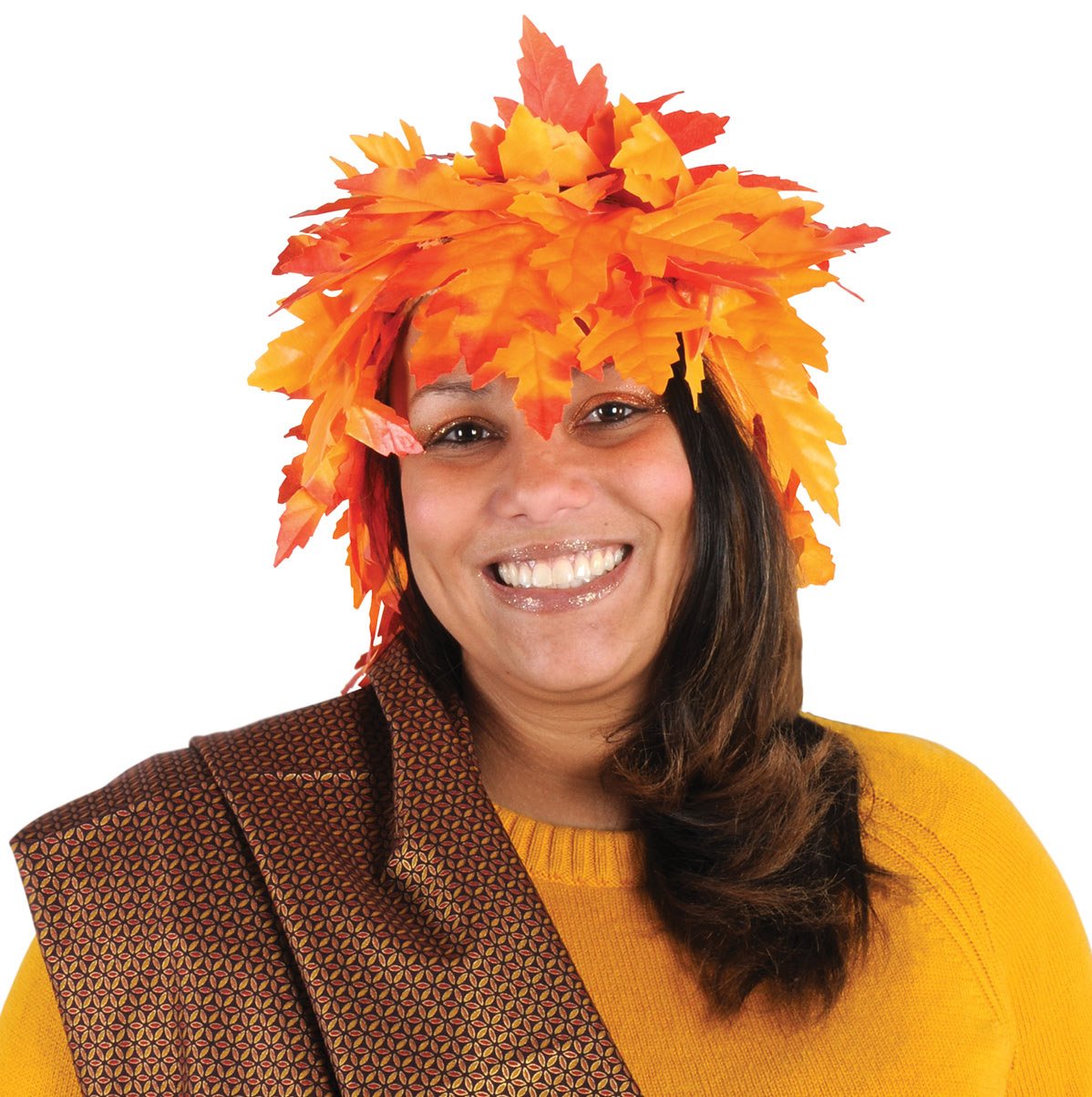 Beistle Fall Leaf Wig