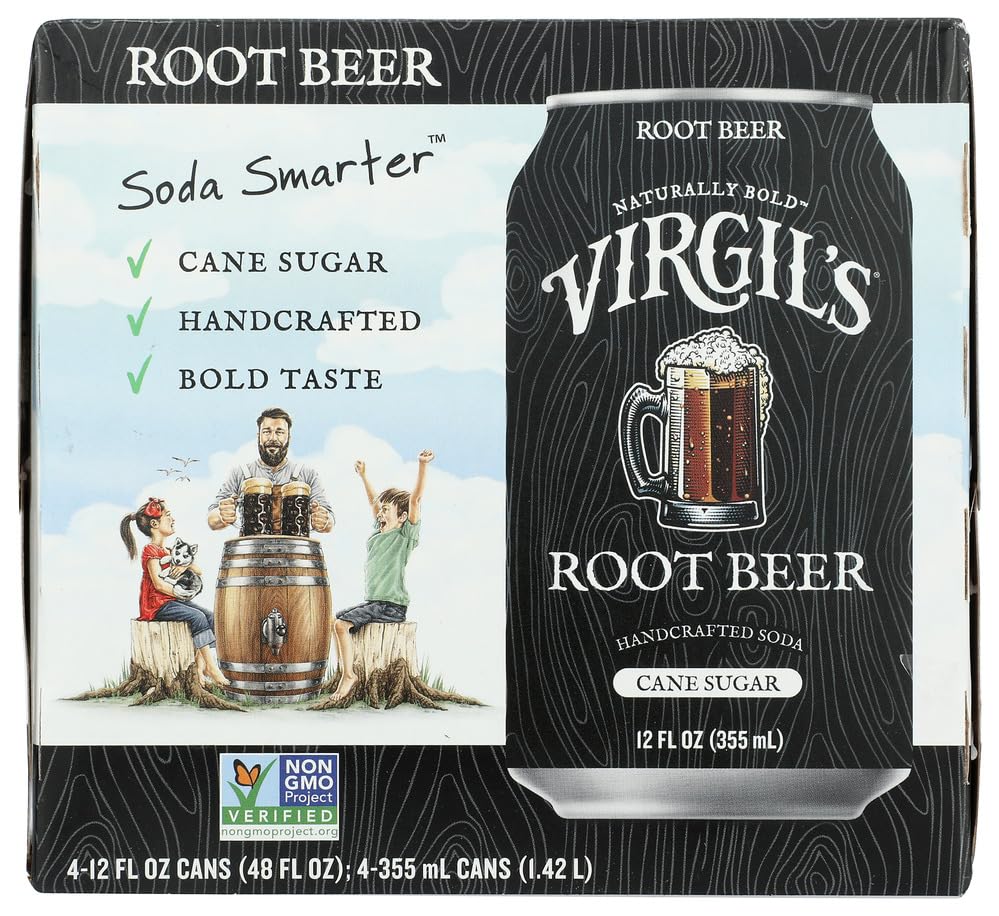SODA ROOT malt-inspired 4PK CANS