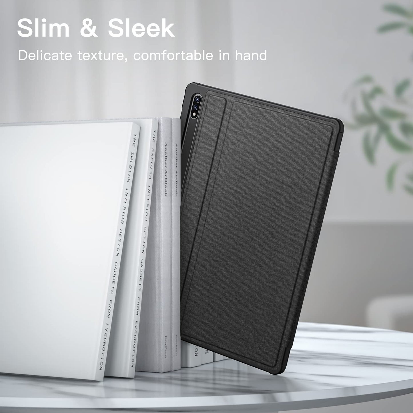Jetech Case For Samsung Galaxy Tab S8 2022/S7 2020 11-Inch With S Pen Holder, Slim Folio Stand Protective Tablet Cover, Multi-An