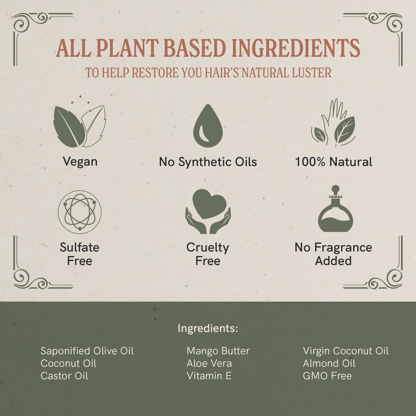 JRLIGGETT 'S All-Natural Shampoo Bar for Hair, Moisturizing Formula, Supports Strong Healthy Hair, Nourish Follicles with Antiox
