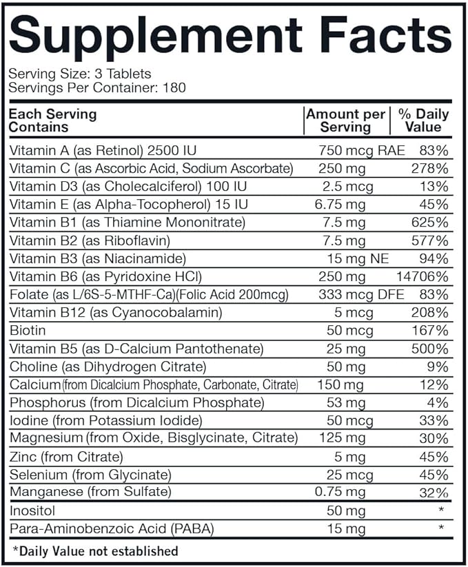 Kirkman - Super Nu-Thera - Caplets 540 - Tablets