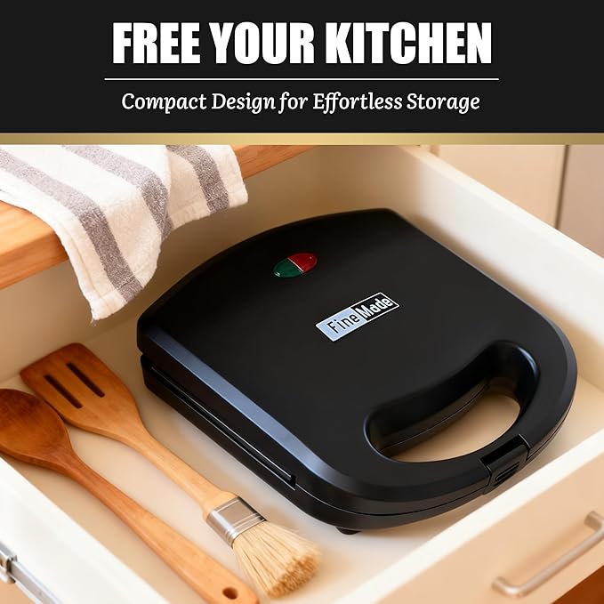 Mini Waffle Maker, Mini Waffle Iron, Waflera Electrica, Small Waffle Maker for Kids, Baby wafflera, Makes 8×2" Tiny Waffle Bites, Non-stick Surface, Ideal for Breakfast, Dessert and Snacks