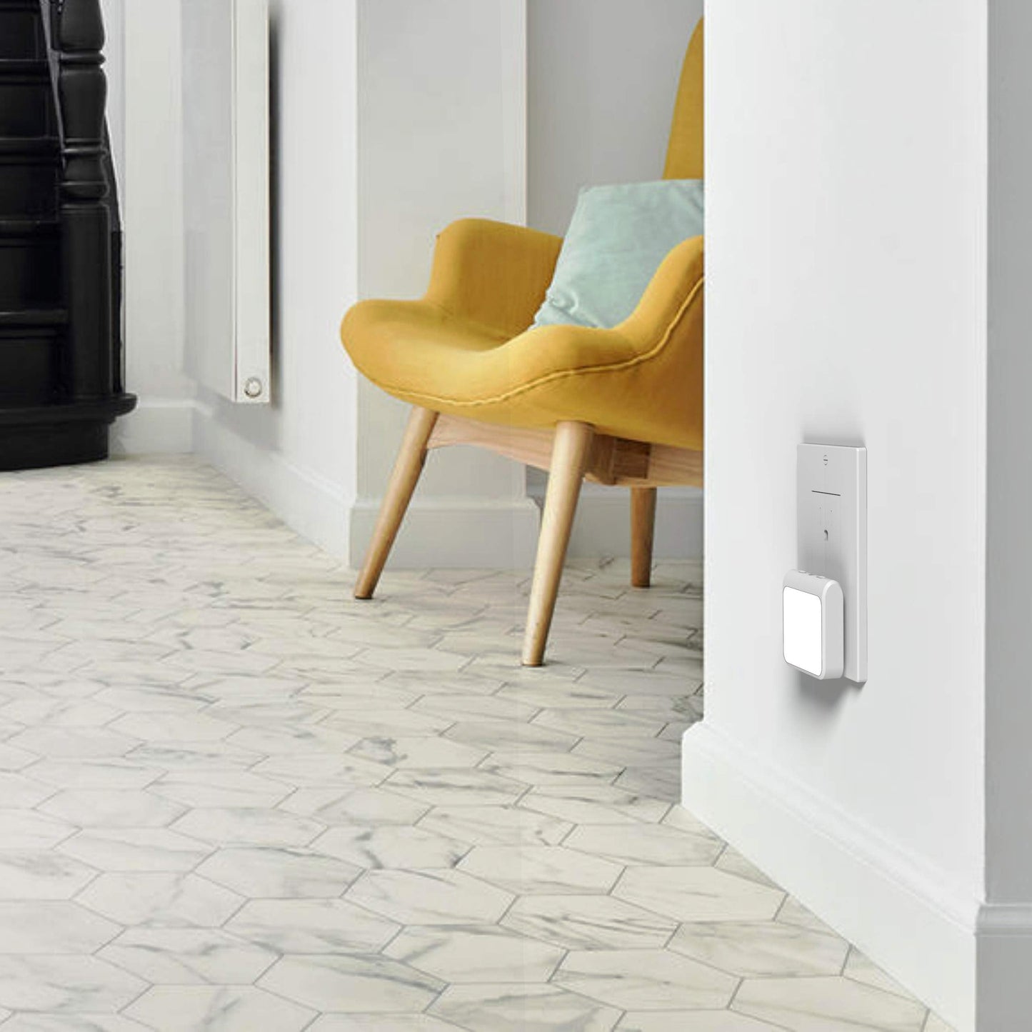 Solatec Plug-in LED Night Light with Dusk to Dawn Sensor, Adjustable Brightness, Warm White & Cool White, Model SL-8