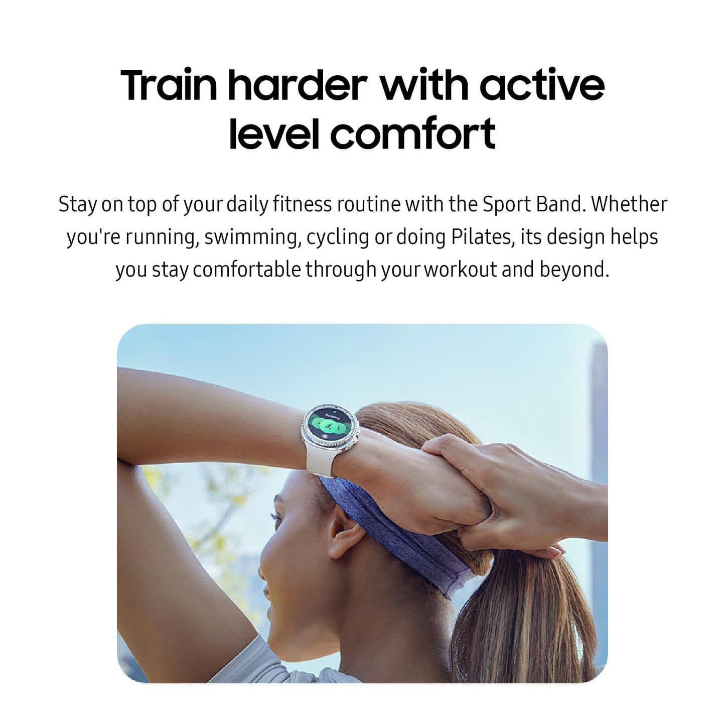 Galaxy Watch 8 Series Sport Band, Rubber Dynamic Lug System, Flexible Fit, Breathable, Compatible With Galaxy Watch 8 And Watch