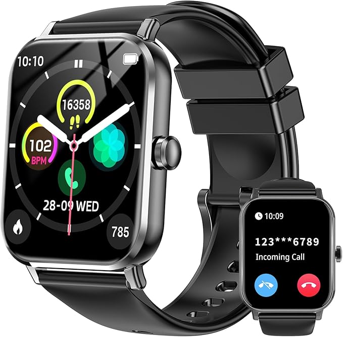 Smart Watch for Men Women with Calling, 1.83" Fitness Tracker with Heart Rate/Sleep Monitor, Step Tracker, New Gen Fitness...