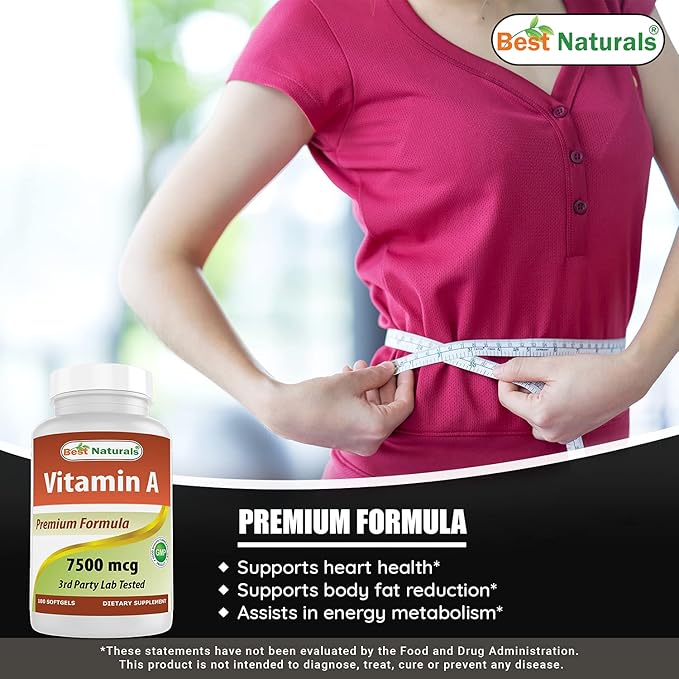 Best Naturals Vitamin A 25000 IU & Vitamin C 1000 mg
