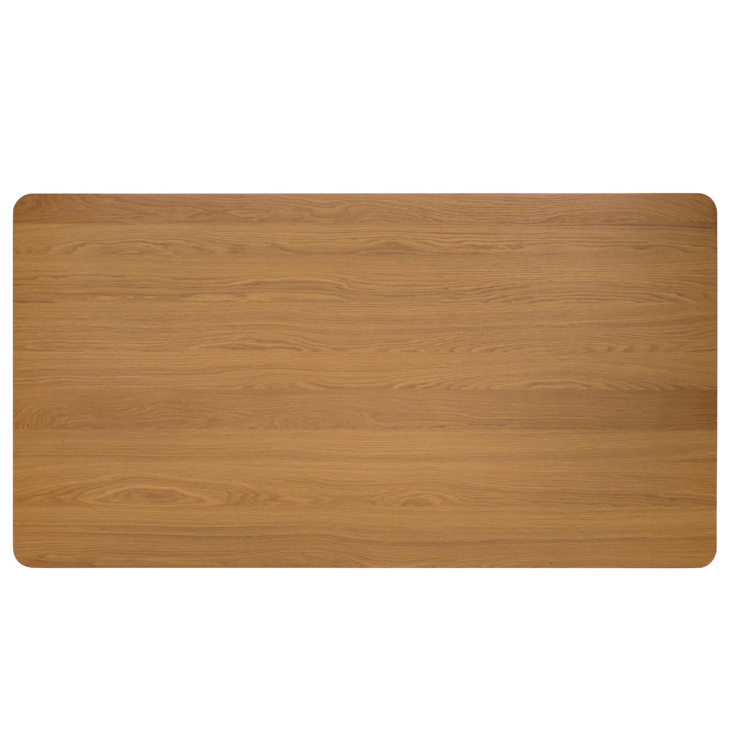 SAFAVIEH Home Collection - Howard Natural Oak Wood Dining Table, Modern Rectangle Pedestal Base, Contemporary Design (SFV7250A)