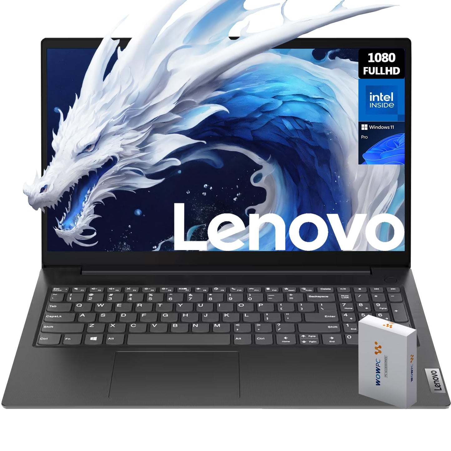 Lenovo V15 Laptop | 15.6 Fhd (1920 X 1080) Display | Intel Quad-Core Processor | Ethernet Rj-45 | Wowpc Recovery Usb (Windows 11
