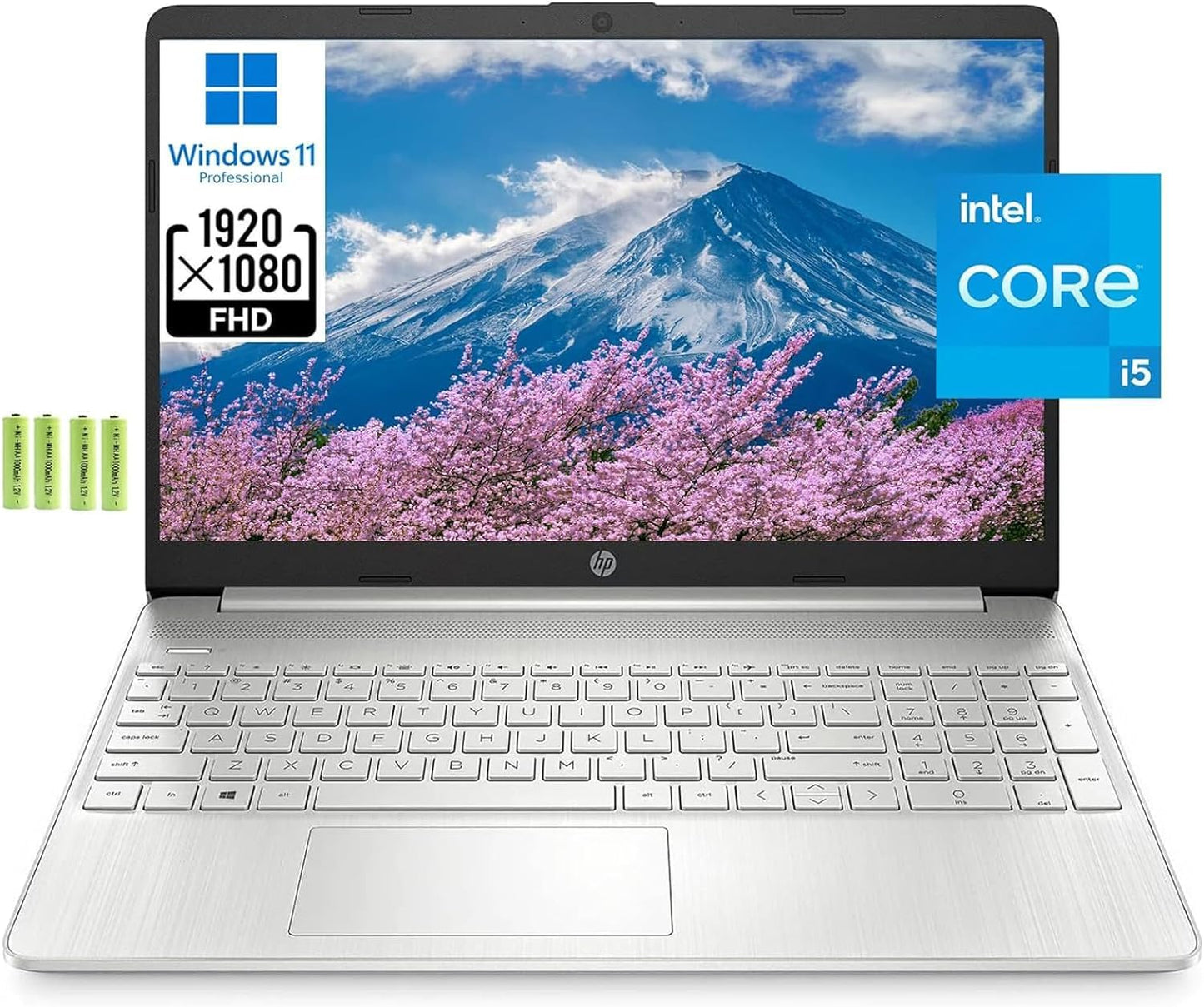 Hp Windows 11 Pro 15 15.6 Fhd Business Laptop Computer,11Th Gen Intel Core I5-1135G7, 16Gb Ram 1Tb Ssd, Intel Iris Xe Graphic, N