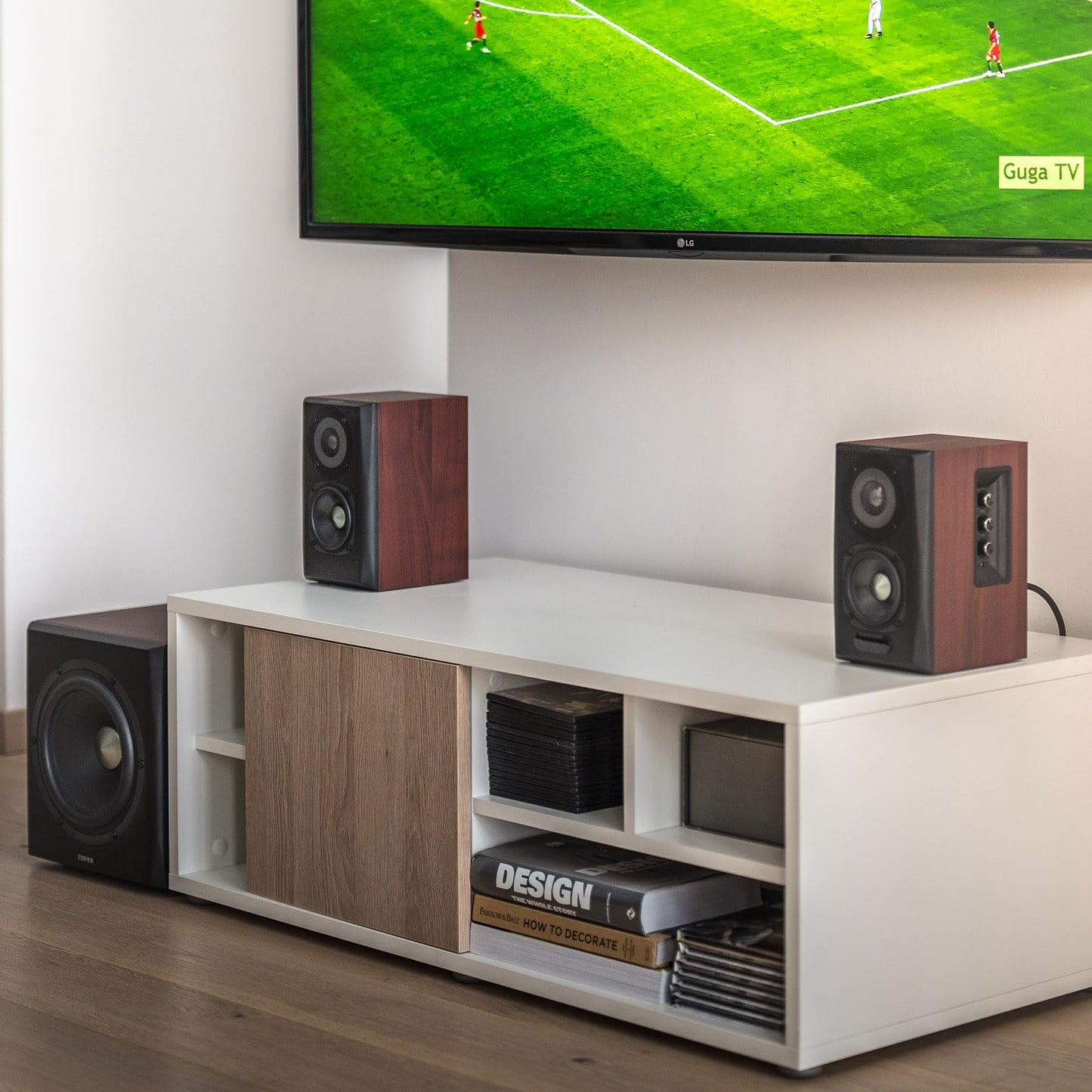 Edifier S350Db Wireless Bluetooth Speaker System, Bookshelf Speakers Set, 150W Rms Output, Connect With Optical/Coaxial/Bluetoot