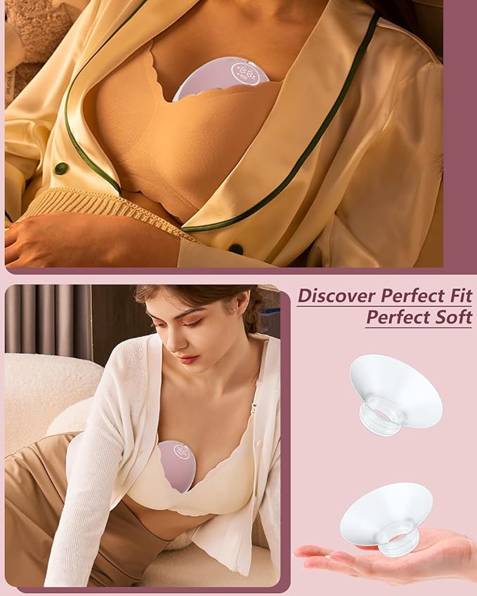 1pcs Breast Pump Flange Insert 18mm Compatible with Momcozy M9/M6/M5/S12 Pro/S9 Pro/V1 Pro/V2 Pro Wearable Breast Pump, Replace for Momcozy Pump Flange Insert, BPA Free, OEM, Not Original Parts