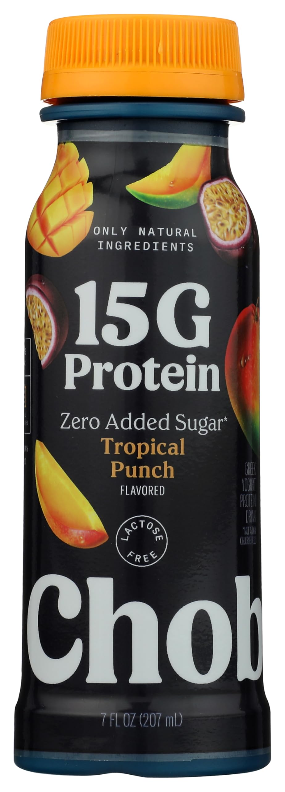 Chobani 15g Protein Lowfat Greek Yogurt Drink Tropical Punch 7 fl oz