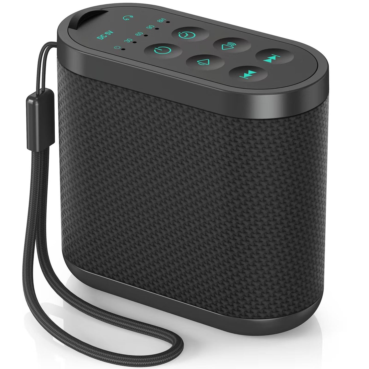 Portable White Noise Sound Machine for Adults, Baby - Brown/Pink/White Noise Machine：Rechargeable Battery, Headphone Jack, 21 Sounds, Nonstop Play & Sleep Timer, Memory Function, Home, Office,Travel