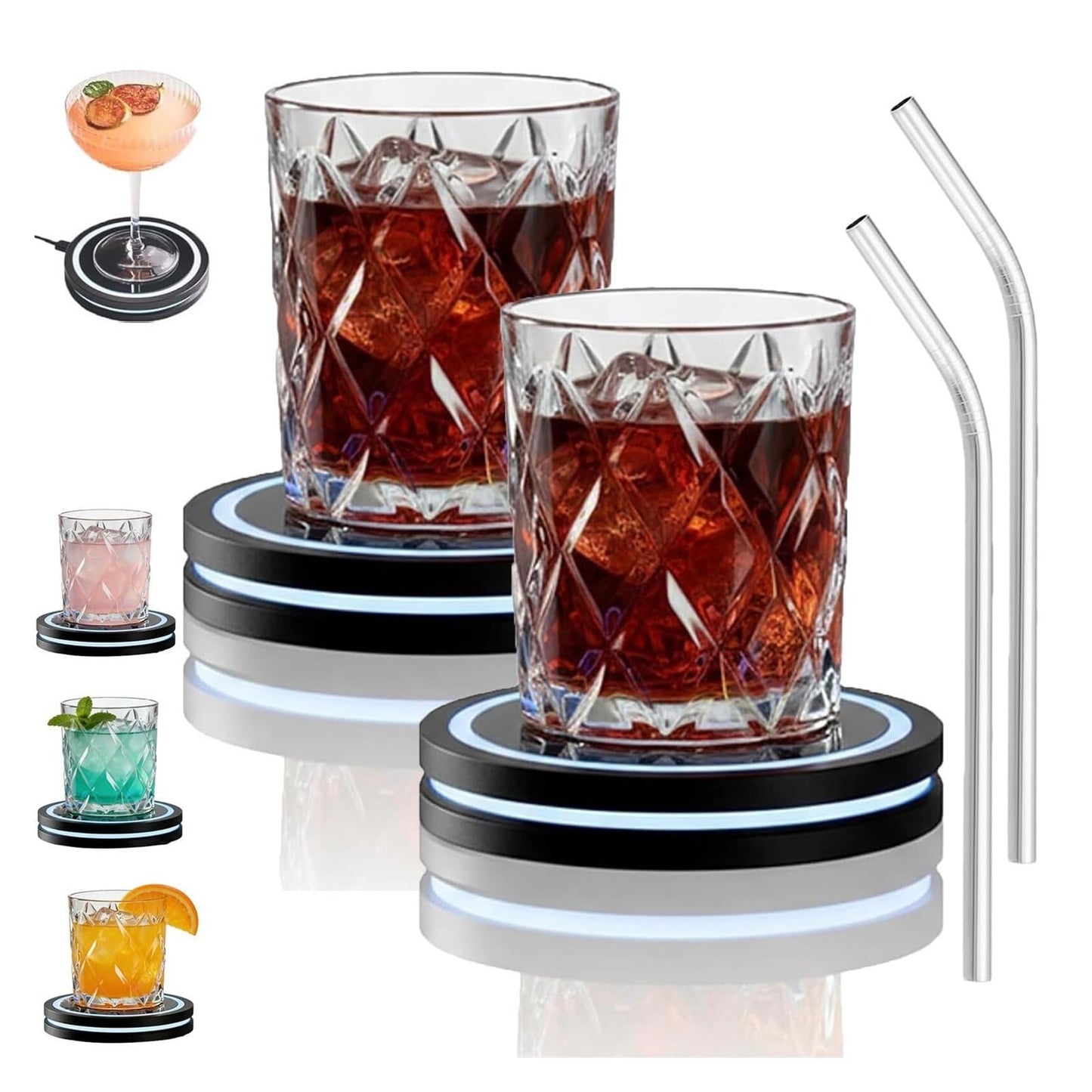 2026 New Smart Cocktail Maker 2.0 - Automated Bartending System, Portable APP-Controlled Mixer, Easy to Clean & Carry, Compact Storage Design, Suitable for Bars/Clubs/Home Use(Black*2)