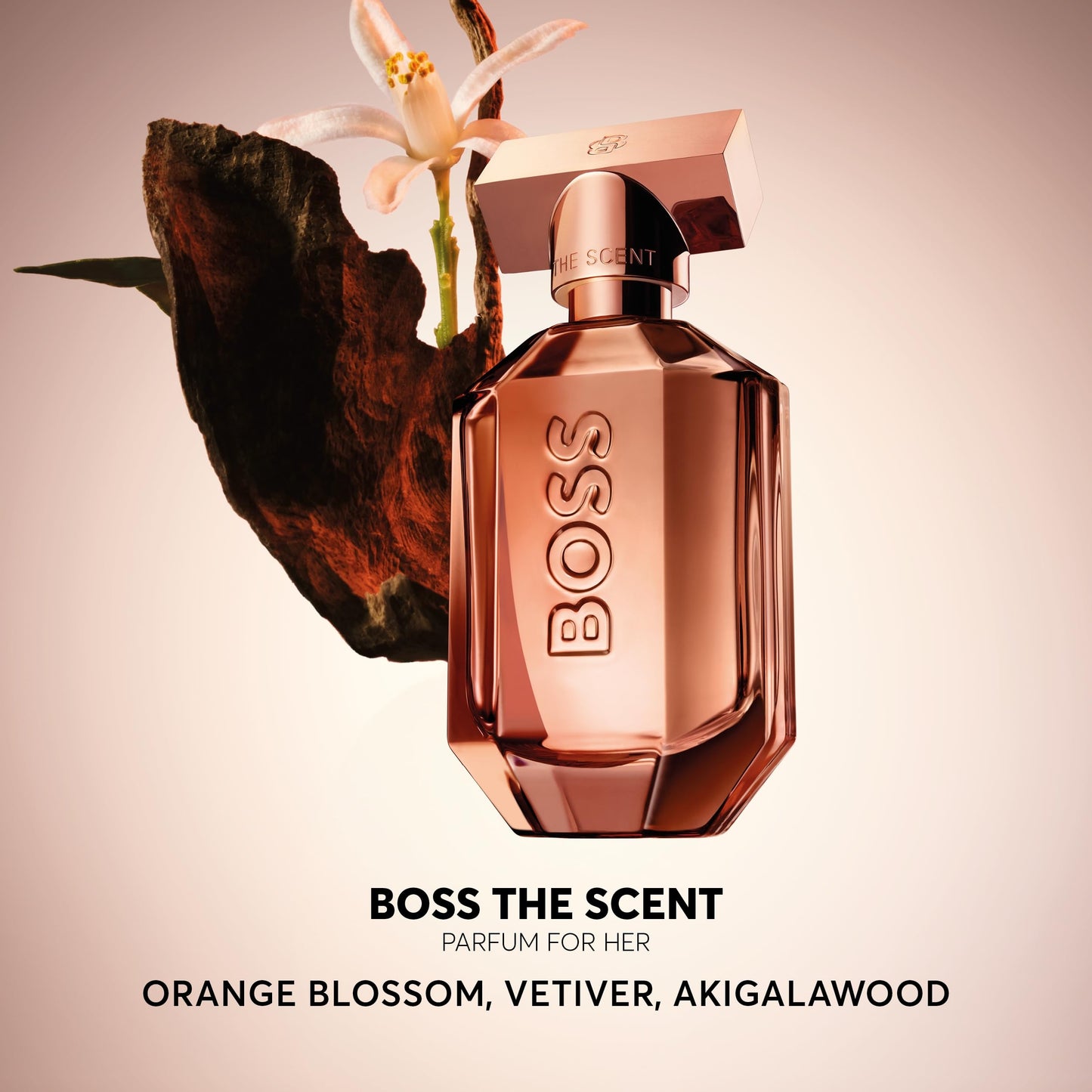 Hugo Boss The Scent Parfum for Her - Women's Ambery Floral Perfume - With Notes of Orange Blossom, Vetiver & Akigalawood - Long