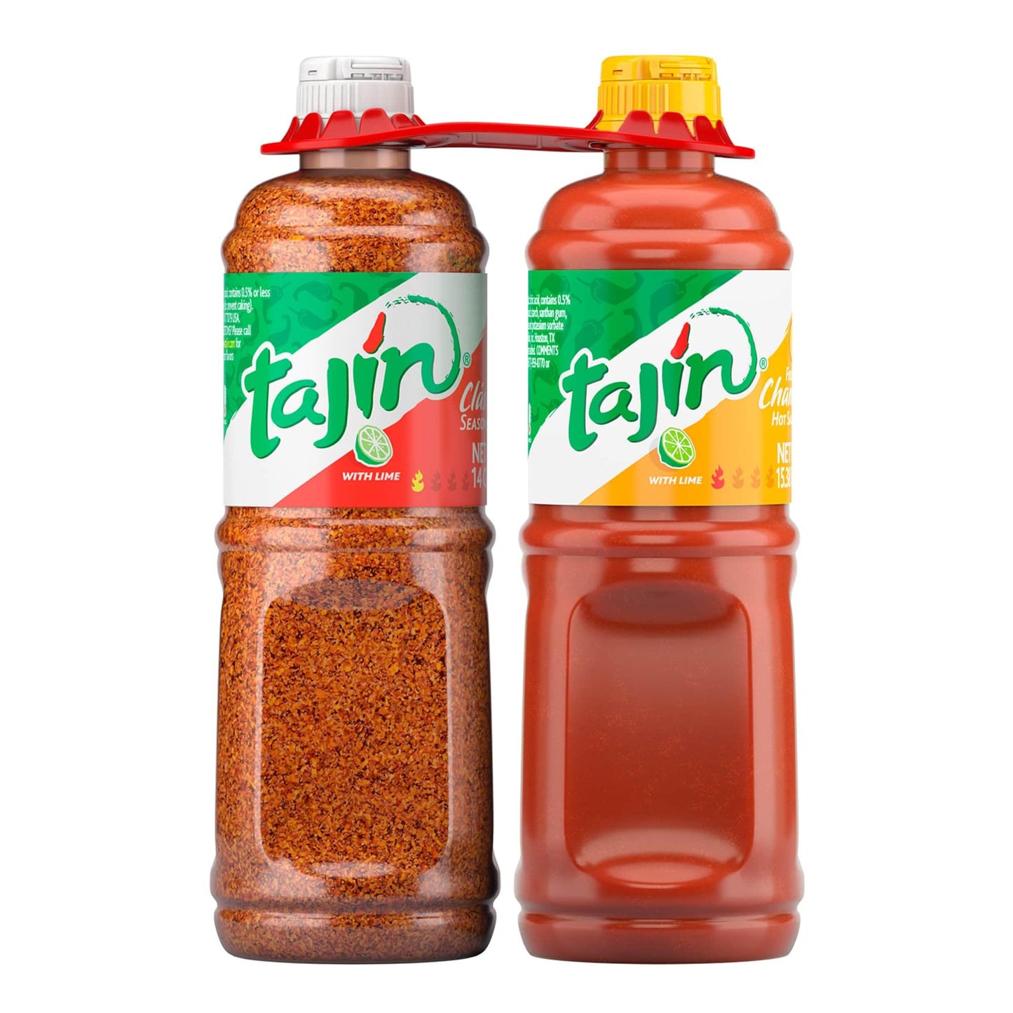 Taj  n Cl  sico Seasoning 14oz and Taj  n Fruity Chamoy Sauce 15.38oz (Pack of 2)