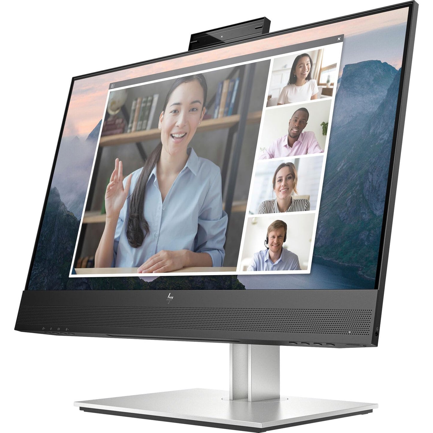 Hp 24 Fhd Ips Monitor With 5Ms Response Time, Anti Glare, Flicker Free, Built-In Speakers, Displayport, Hdmi & Dockztorm Usb Por