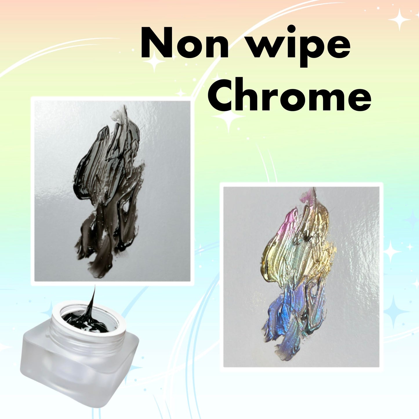 Nail Gel polish sculpture gel 5g black in colour clear stroke non wipe chrome applicable DIY at home embossed painting gel Nail