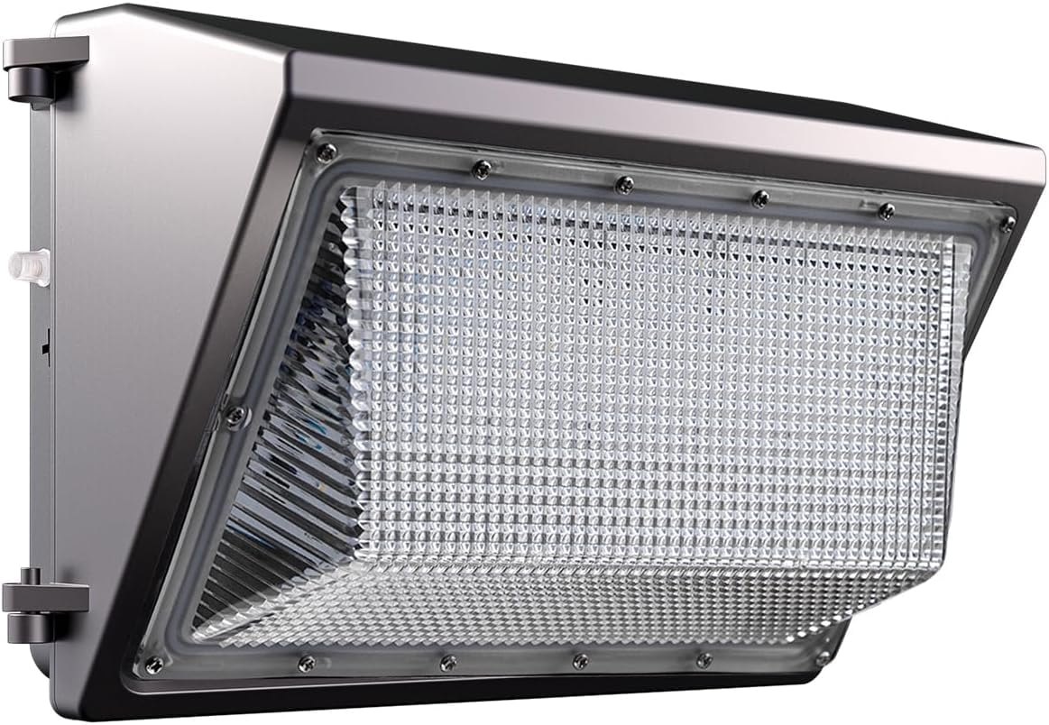 Lightdot 1Pack 200W LED Wall Pack Lights, 100-277v Dusk to Dawn Photocell, 30000Lm(150Lm/W) 5000K IP65 Waterproof Outdoor Exteri