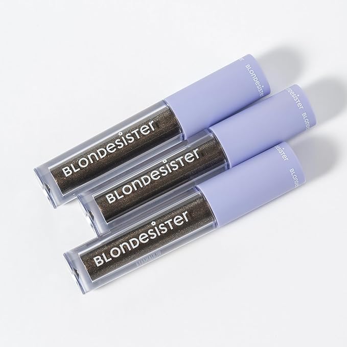 Gloweye Liquid Eyeshadow - Highly Pigmented Shimmer Eyeshadow - Intense Color Payoff and Long-Lasting Wear - 09 Midnight Brown - 0.084 oz