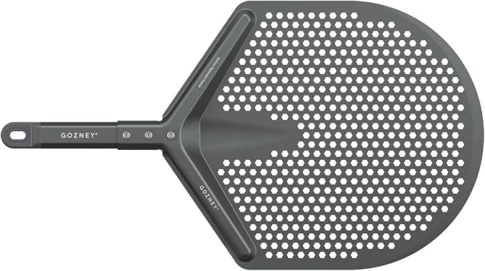 Gozney Venture Placement Peel for 12" Pizzas, Designed for Tread Oven & Work W/All Gozney Ovens, 100% Aluminum, Fully Perforated Blade
