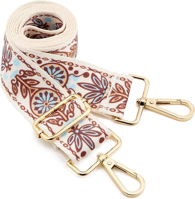 ZOOEASS Wide Shoulder Strap Adjustable Replacement Belt Crossbody Canvas Bag Handbag