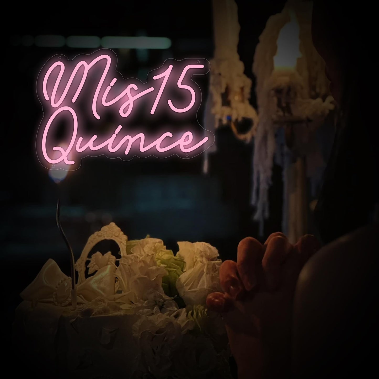 Moneter Mis 15 Quinceanera Neon Signs For Wall Decor Neon Lights For Bedroom Led Signs Suitable For Quinceanera Christmas Birthday Party Unique Gift For Girls