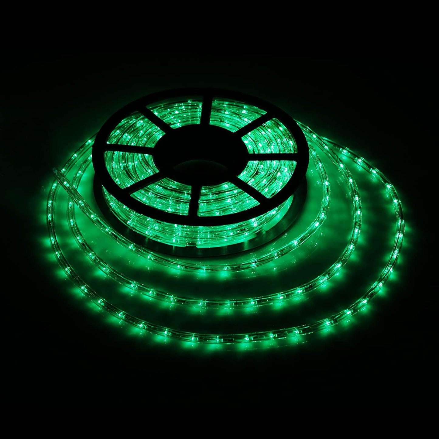 Buyagn Green Led Rope Lights  1080 Leds Waterproof Rope Lights  110V Cuttable Connectable Rope Lights Waterproof Decorative Lighting For Indoor/Outdoor  Patio  Halloween And Christmas Decorations