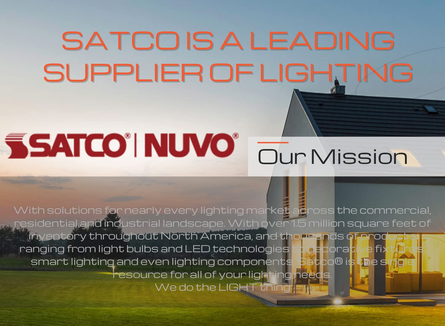 Satco S11421 Led A19 Light Bulb 2700K Dusk To Dawn 1 Pack