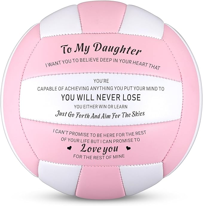 Birthday Gifts for Daughter from Mom Volley Lite Volleyball Molten Volleyball for Outdoor Indoor Volleyballs for Daughter ...