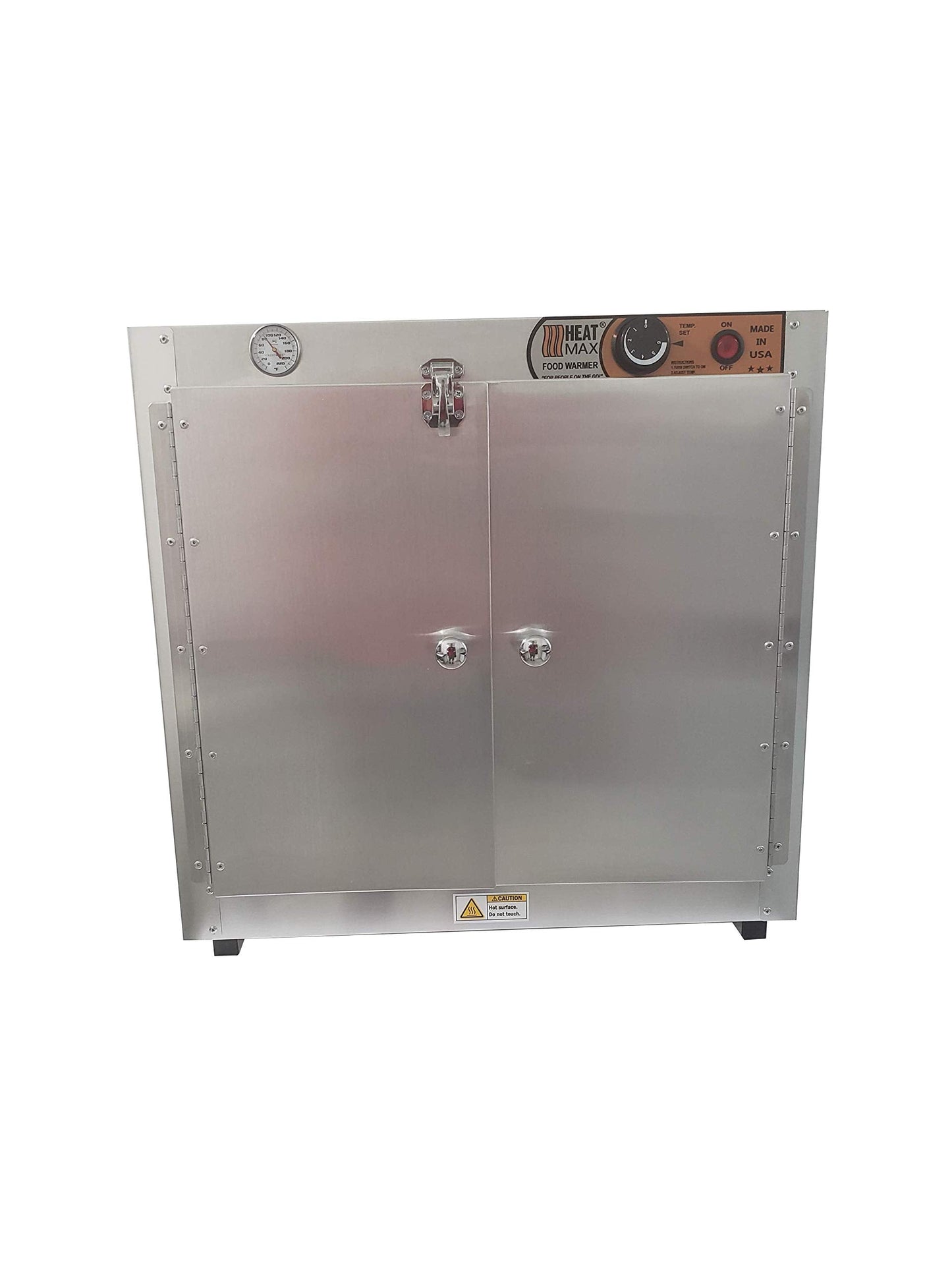 HeatMax 25x15x24 Commercial Hot Box Catering Food Warmer, Hot Food, Pizza, Pastry, Empanada, Patty, Concession, Heated Case