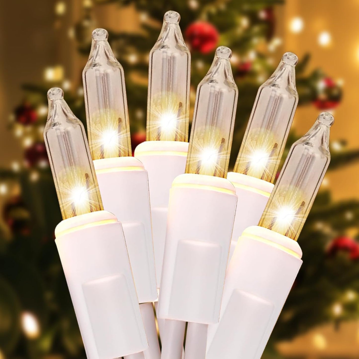 8.5 Ft 150 Icicle Lights Christmas String Lights Warmwhite Christmas Decorations Plug In Waterproof Outdoor Indoor Decor For Xmas  Thanksgiving Day  Party  Patio  Courtyard  Window  Fence Decor