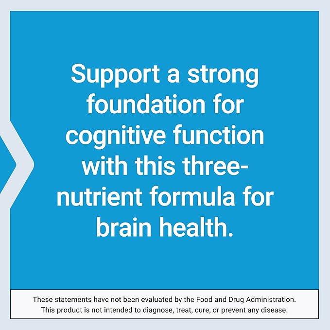 Life Extension Cognitex Alpha GPC – Alpha-Glyceryl Phosphoryl Choline, Phosphatidylserine, Blueberry Extract – A Strong Foundation for Cognitive Health – Non-GMO, Gluten-Free – 30 Softgels