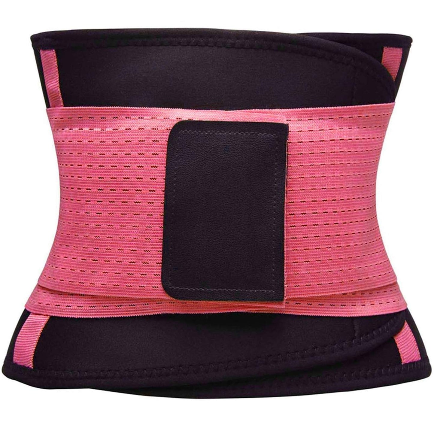 VENUZOR Waist Trainer Belt for Women - Waist Cincher Trimmer - Slimming Body Shaper Belt - Sport Girdle Belt (UP Graded)(Pink,Large)