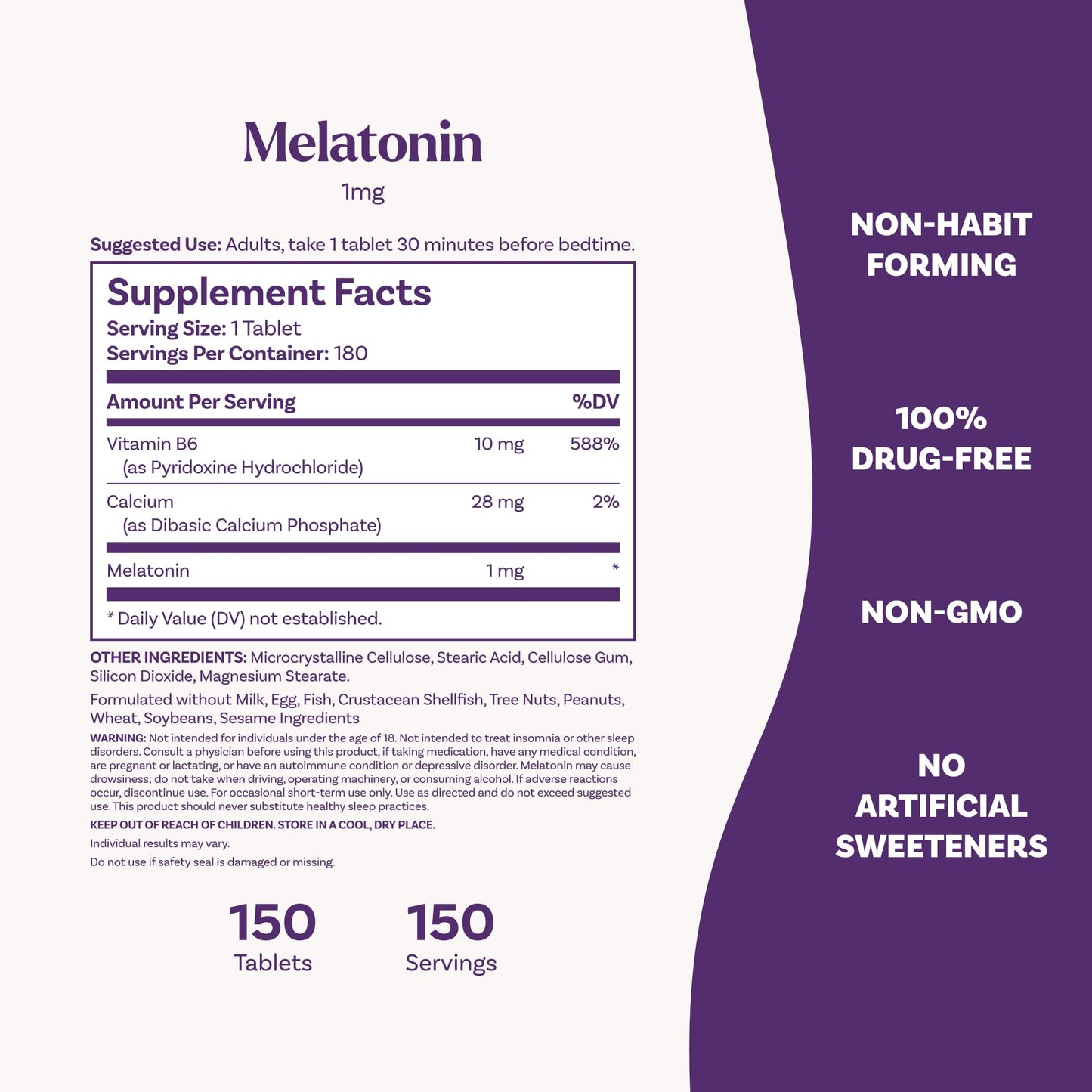 Natrol 1mg Melatonin Tablets