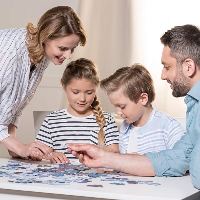 MaxRenard Game Jigsaw Puzzle 1000 Pieces for Adult Oil Painting Collection Cognoscenti in A Room Hung with Pictures Famous Artwork Toy