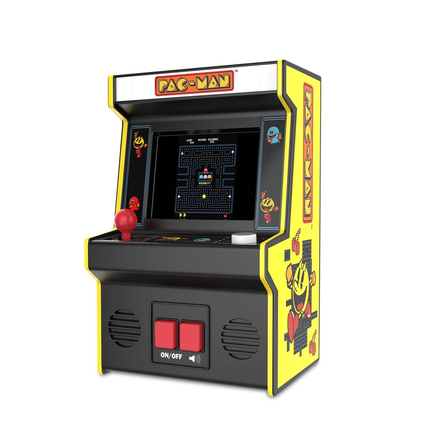 Arcade Classics Pac-Man - Retro Mini Arcade Game, Full Color Screen, Classic Handheld Electronic Game Console, 90s Toy, Great Gift for Kids 8+