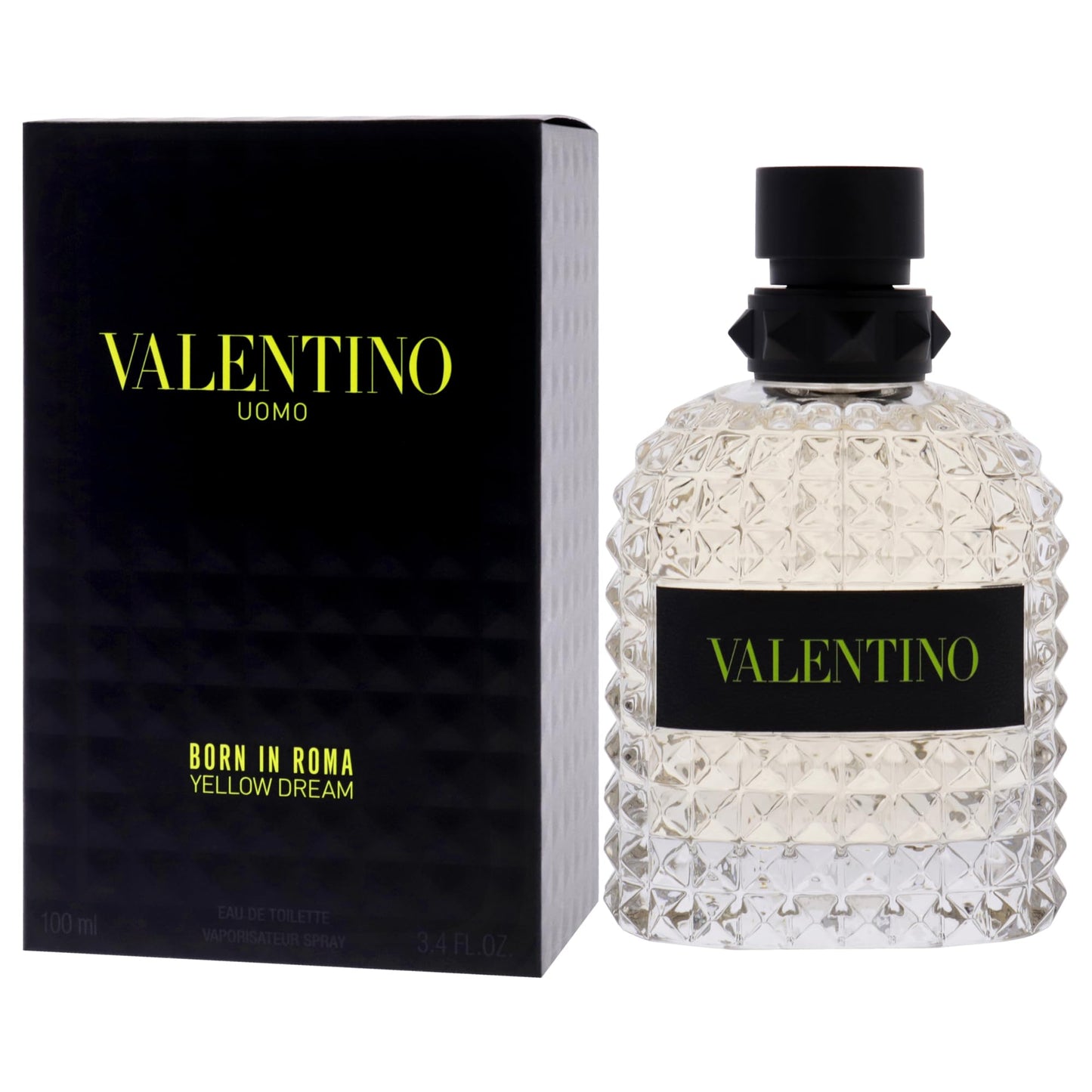 Valentino Uomo Born In Roma Yellow Dream for Men - 3.4 oz EDT Spray