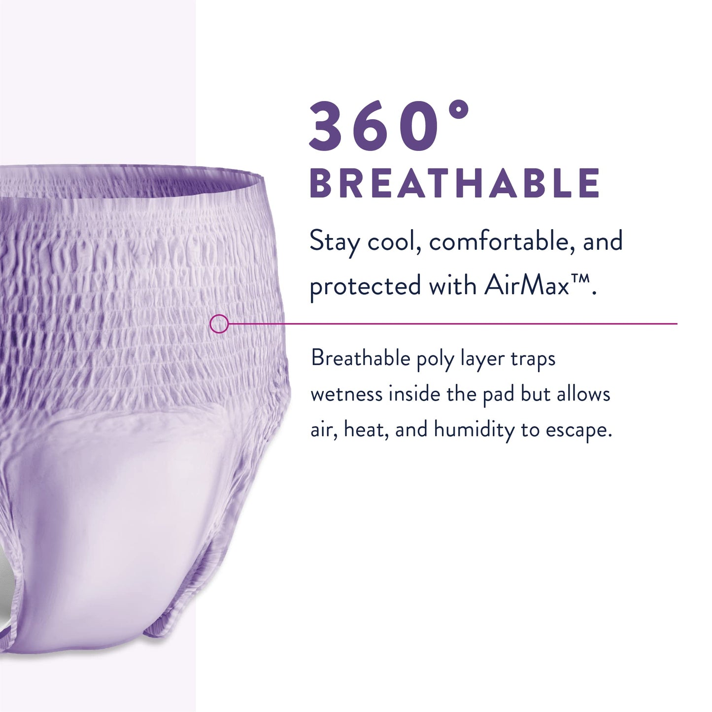 Prevail Per-Fit for Women Daily Protective Underwear, Pull-up Disposable Adult Diaper for Women, Extra Absorbency, Large, 72 Count (4 Packs of 18)