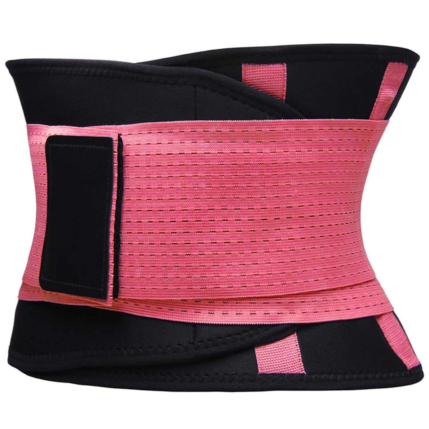 VENUZOR Waist Trainer Belt for Women - Waist Cincher Trimmer - Slimming Body Shaper Belt - Sport Girdle Belt (UP Graded)(Pink,Medium)