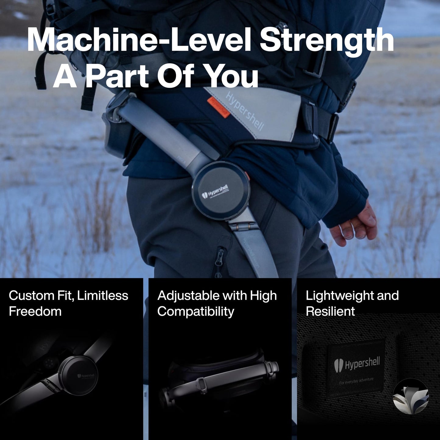 Hypershell Carbon X AI-Powered Wearable Exoskeleton - Anti-Cold Battery (x2)