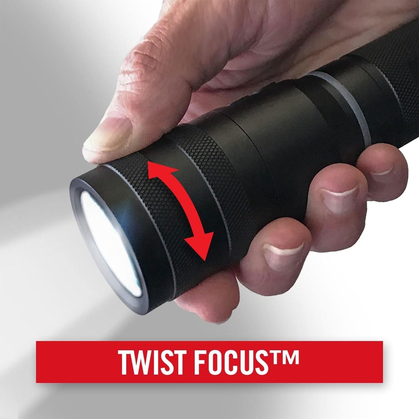 Coast G450 Twist Focus Flashlight - 1630 Lumen, Black, Aluminum, Pure Beam Technology