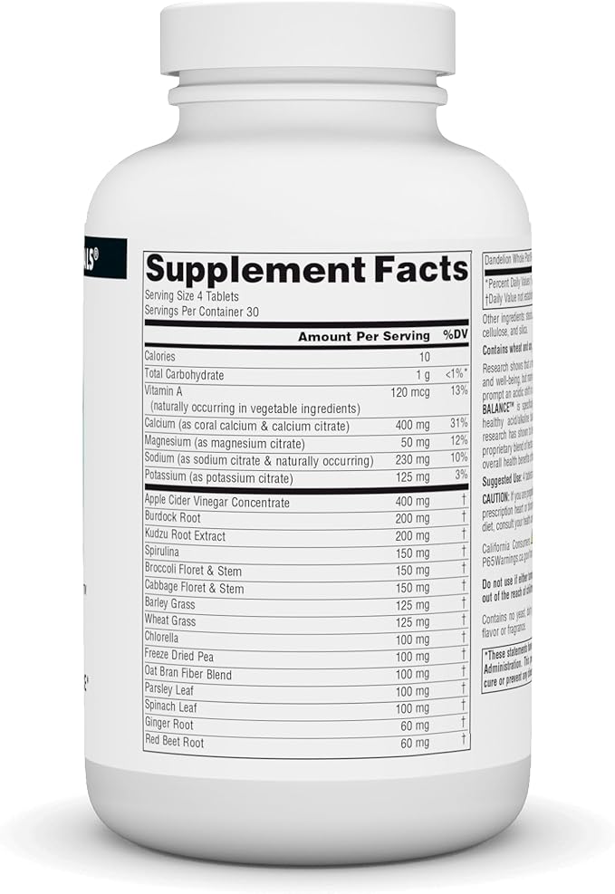 Source Naturals Alkaline Balance to Support PH Balance* - 120 Tablets