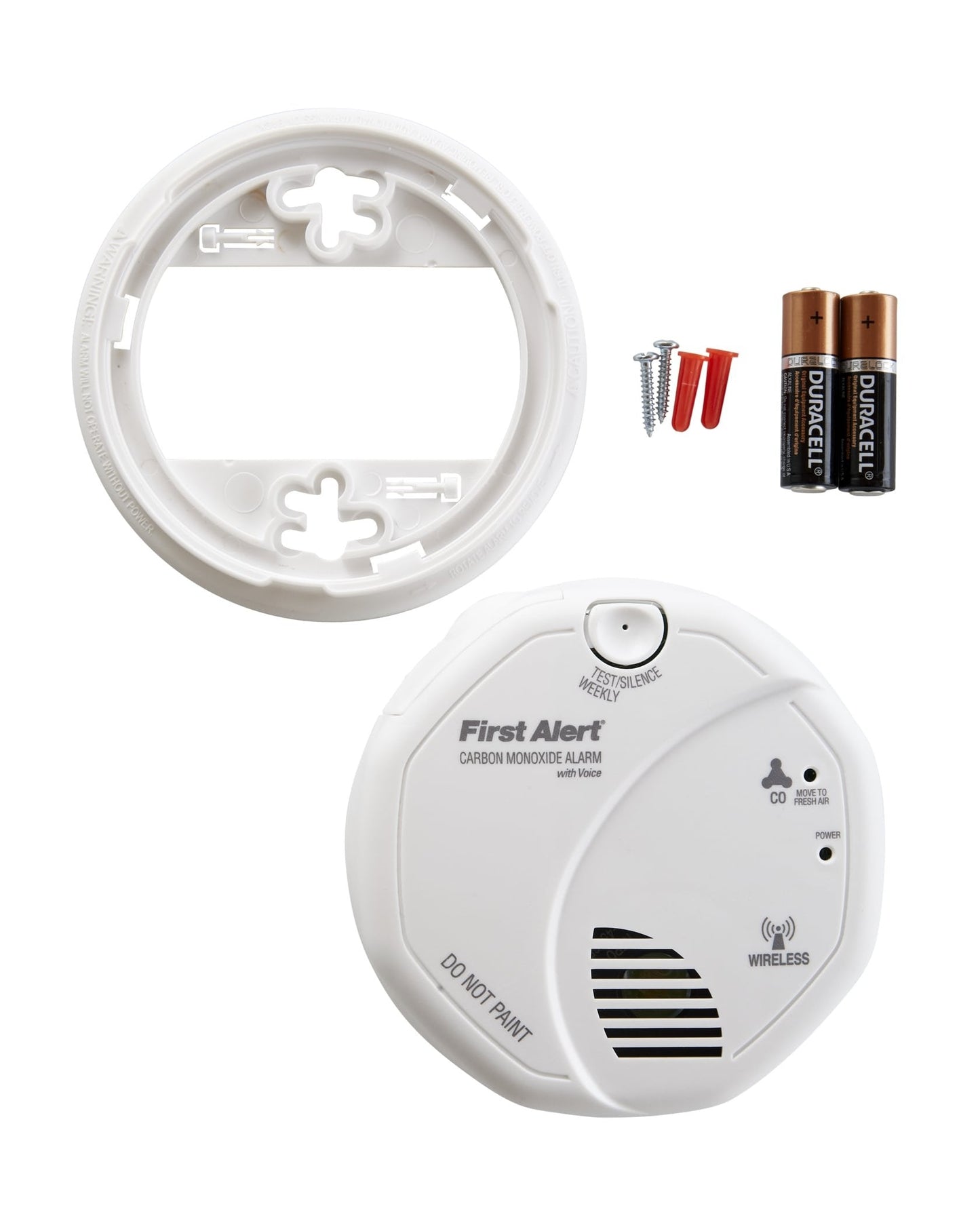 First Alert BRK CO511 Carbon Monoxide (CO) Detector Wireless Interconnected with Voice and Location