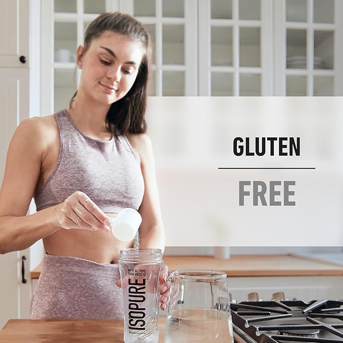 Isopure Zero Carb 100% Pure Whey Isolate Protein Powder, Lactose Free, Gluten Free, With Vitamins, Cookies & Cream, 25g Protein Per Serving, 1 Lb, 15 Servings (Packaging May Vary)