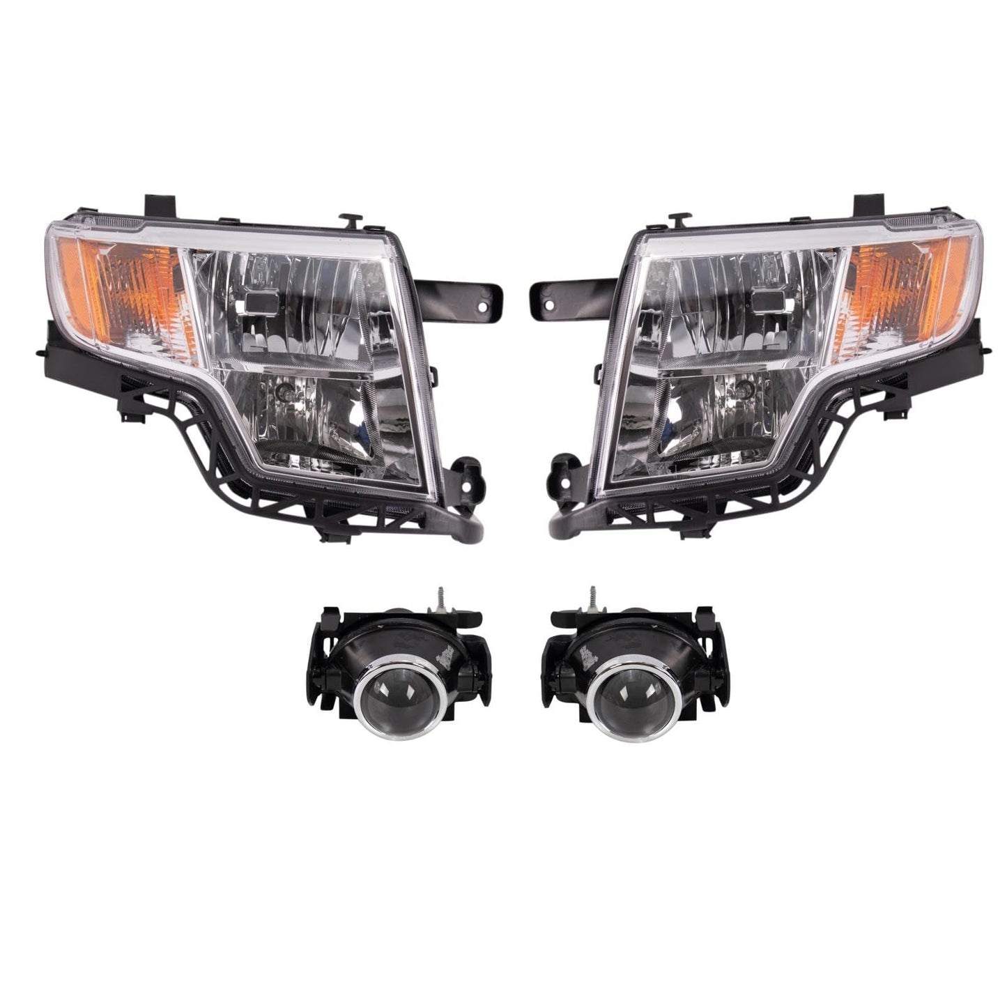Trq Lighting Kit Fo2502228 Fo2502328 Fo2503228 Fo2590110 Compatible With 2007-2010 Ford Edge