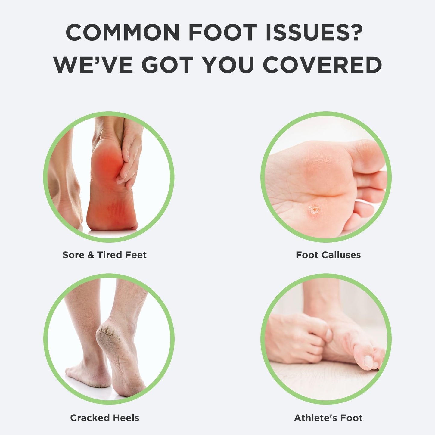Foot Callus Remover Gel Set - Professional Callus Remover for Feet, Calloused Feet Remover Gel - Pedicure Kit & Foot Spa Tools -
